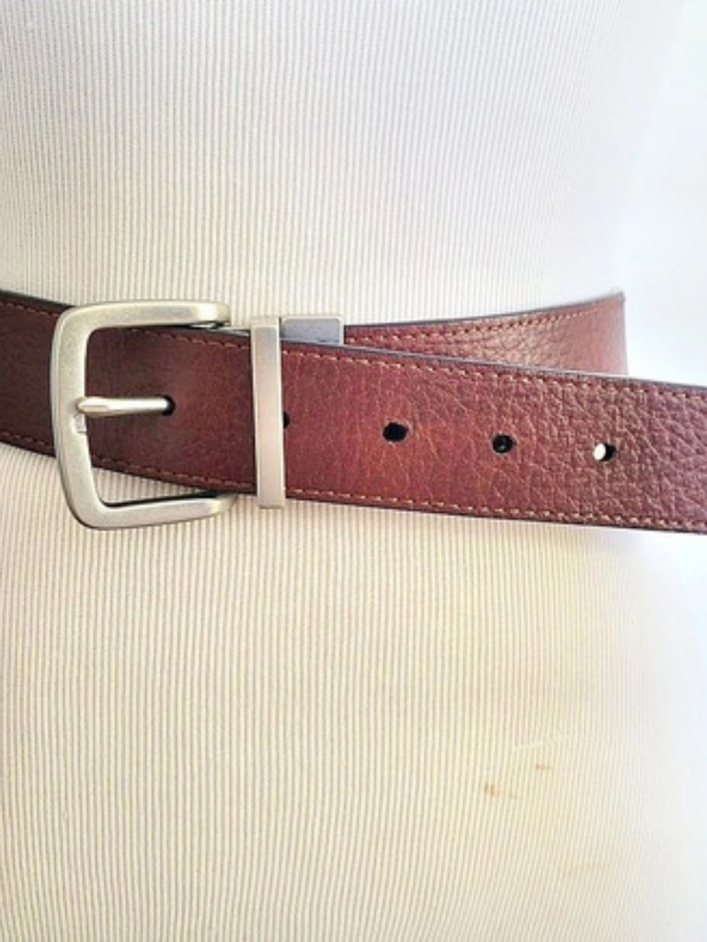 Polo Ralph Lauren Reversible Leather Dress Belt Brown & Black